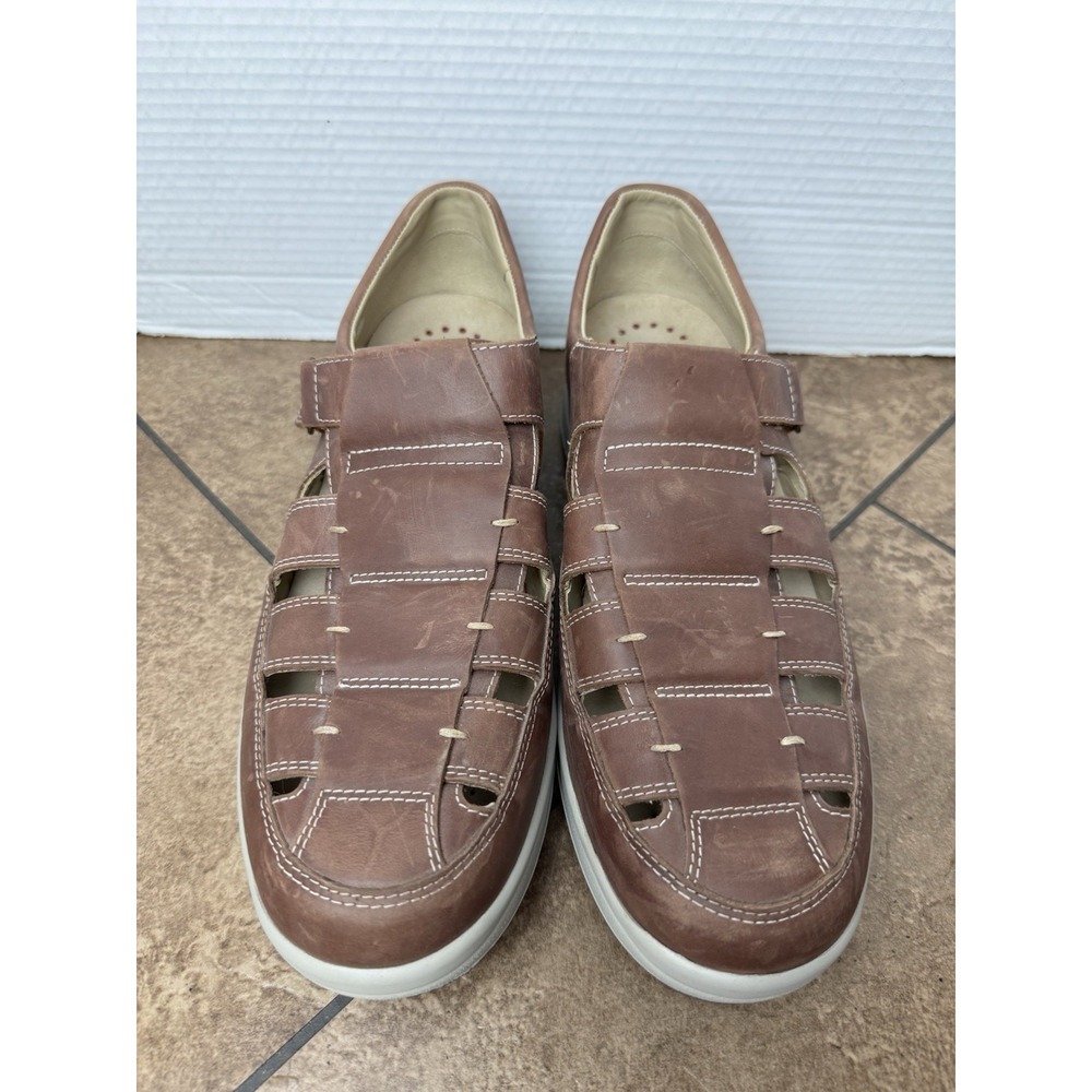 Mephisto Mens Brown Sandals,Size 12 Made in Portugal